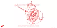 ROUE AVANT pour Honda BENLY 50 de 2012
