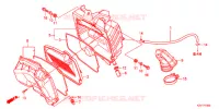 FILTRE A AIR pour Honda SUPER CUB 110 スーパーカブ de 2017
