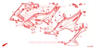 COUVERCLES LATERAUX pour Honda NC 700 X ABS DCT de 2015
