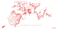 PHARE pour Honda NC 700 X ABS DCT de 2015