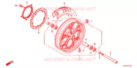 ROUE AVANT pour Honda NC 700 X ABS DCT de 2015