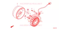 ALTERNATEUR pour Honda NC 700 X ABS DCT de 2015