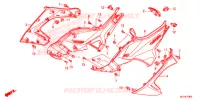 COUVERCLES LATERAUX pour Honda NC 700 X ABS DCT de 2015