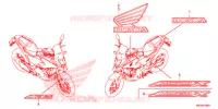 AUTOCOLLANTS pour Honda NC 700 X ABS DCT de 2016