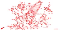 CADRE pour Honda NC 700 X ABS DCT de 2016