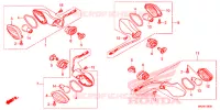 CLIGNOTANT pour Honda NC 700 X ABS DCT de 2016