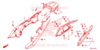 COUVERCLES LATERAUX pour Honda NC 700 X ABS DCT de 2016
