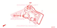 COUVRE CULASSE pour Honda NC 700 X ABS DCT de 2016
