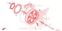 ROUE AVANT pour Honda NC 700 X ABS DCT de 2016