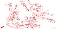 GUIDON   TE DE FOURCHE pour Honda NC 700 X de 2016