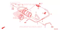 SYSTÈME DE RECYCLAGE DES GAZ pour Honda NC 700 X de 2016