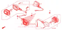 CLIGNOTANT pour Honda RUCKUS 50 BLACK de 2008