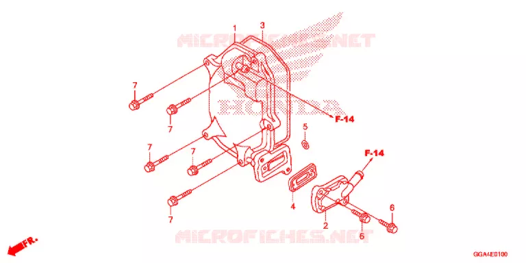 COUVRE CULASSE Honda SCOOTER 50 RUCKUS 2015  NPS50F