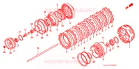 EMBRAYAGE pour Honda RUNE 1800 VALKYRIE painted wheels pullback handlebar de 2004
