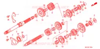 BOITE DE VITESSES pour Honda RUNE 1800 VALKYRIE chrome wheels pullback handlebar de 2004