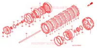 EMBRAYAGE pour Honda RUNE 1800 VALKYRIE chrome wheels pullback handlebar de 2004