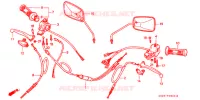 COMMODOS   POIGNEES pour Honda NS 50 F de 1990
