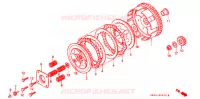 EMBRAYAGE pour Honda NS 50 F de 1990