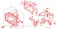 PHARE pour Honda NS 50 F de 1990