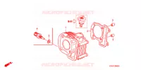 CYLINDRE pour Honda 50 DIO de 2010