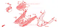 MARCHE PIEDS (NSK50SH8/9/A/B) pour Honda 50 DIO de 2010