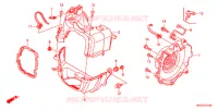 OUIES DE RADIATEUR (NSK50SH8/9/A/B) pour Honda 50 DIO de 2010