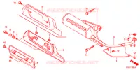 SILENCIEUX D'ECHAPPEMENT (NSK50SH8/9/A/B) pour Honda 50 DIO de 2010
