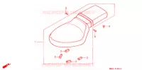 SELLE (NV400CB) pour Honda STEED 400 J de 2001