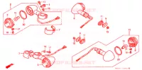 CLIGNOTANT (NV400CB) pour Honda STEED 400 J/A de 2001