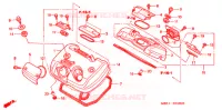 COUVRE CULASSE pour Honda STEED 400 J/A de 2001