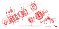 EMBRAYAGE pour Honda STEED 400 J/A de 2001