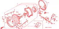 PHARE pour Honda STEED 400 J/A de 2001