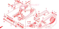 BRAS OSCILLANT pour Honda STEED 400 J/B de 2001