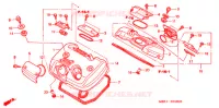 COUVRE CULASSE pour Honda STEED 400 J/B de 2001
