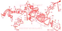 FILTRE A AIR pour Honda STEED 400 J/B de 2001