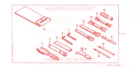 OUTIL pour Honda STEED 400 J/B de 2001