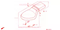 SELLE (NV400CB) pour Honda STEED 400 J/B de 2001