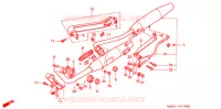 SILENCIEUX D'ECHAPPEMENT pour Honda STEED 400 J/B de 2001
