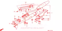 SILENCIEUX D'ECHAPPEMENT pour Honda STEED 400 VCL With speed warning light de 1995