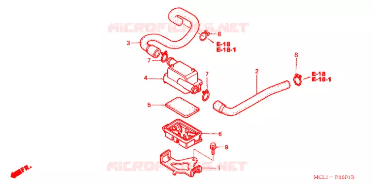 FILTRE A AIR SECONDAIRE Honda MOTO 400 SHADOW 2002  NV400DC2
