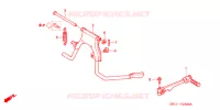 BEQUILLE   PEDALE KICK pour Honda TODAY 50 de 2004