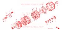 EMBRAYAGE pour Honda NX 250 de 1988