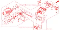 FEU ARRIERE pour Honda NX 250 de 1988