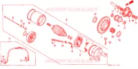 DEMARREUR pour Honda NX 250 AX1 de 1995