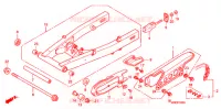BRAS OSCILLANT pour Honda NXR 150 BROS KICK START de 2009