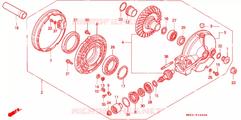 COUPLE CONIQUE Honda MOTO 800 PC800 1995  PC800S