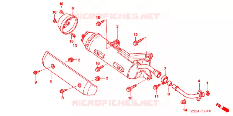 SILENCIEUX D'ECHAPPEMENT Honda MOTO 250 other-models 2004  PS2504