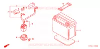 BATTERIE pour Honda BIG RUCKUS 250 de 2005