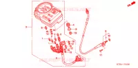COMPTEUR DE VITESSE pour Honda BIG RUCKUS 250 de 2005