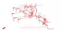 COUVRE CULASSE pour Honda BIG RUCKUS 250 de 2005